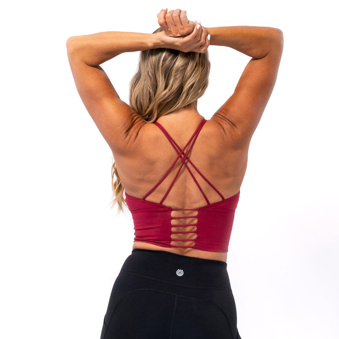 LivBTR Ladder Back Sports Bra