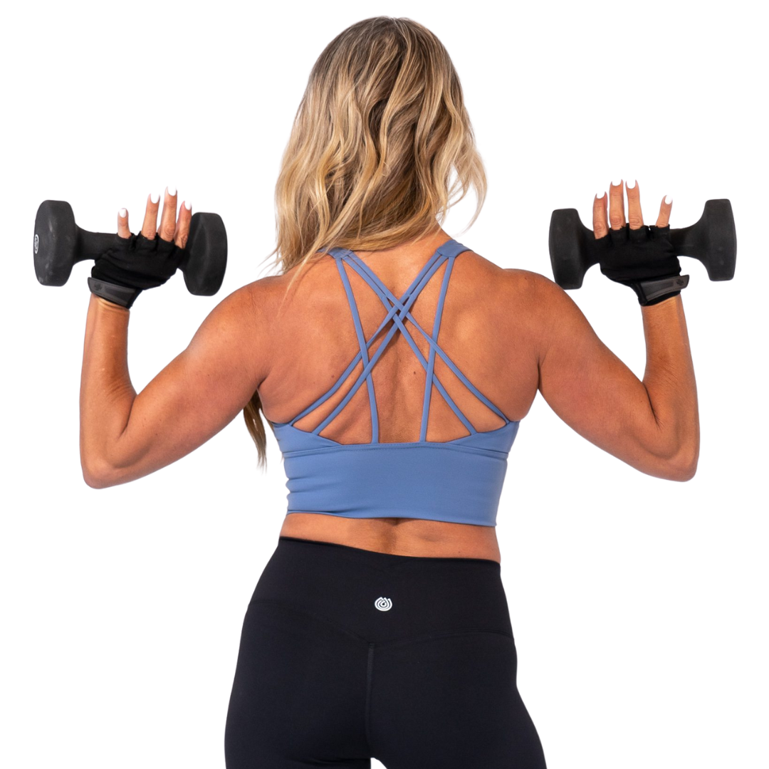 LivBTR Lattice Back Sports Bra