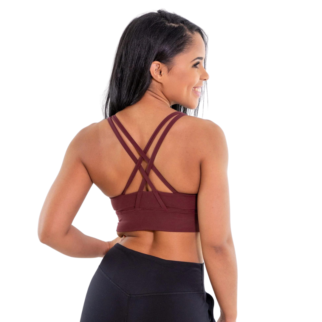 LivBTR Crisscross Sports Bra