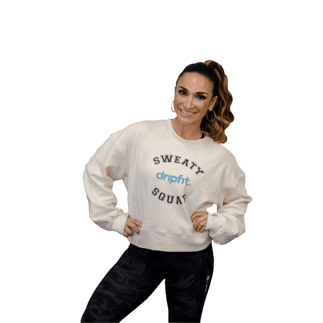 DripFit I Am a Boss Sweaty Squad Crewneck