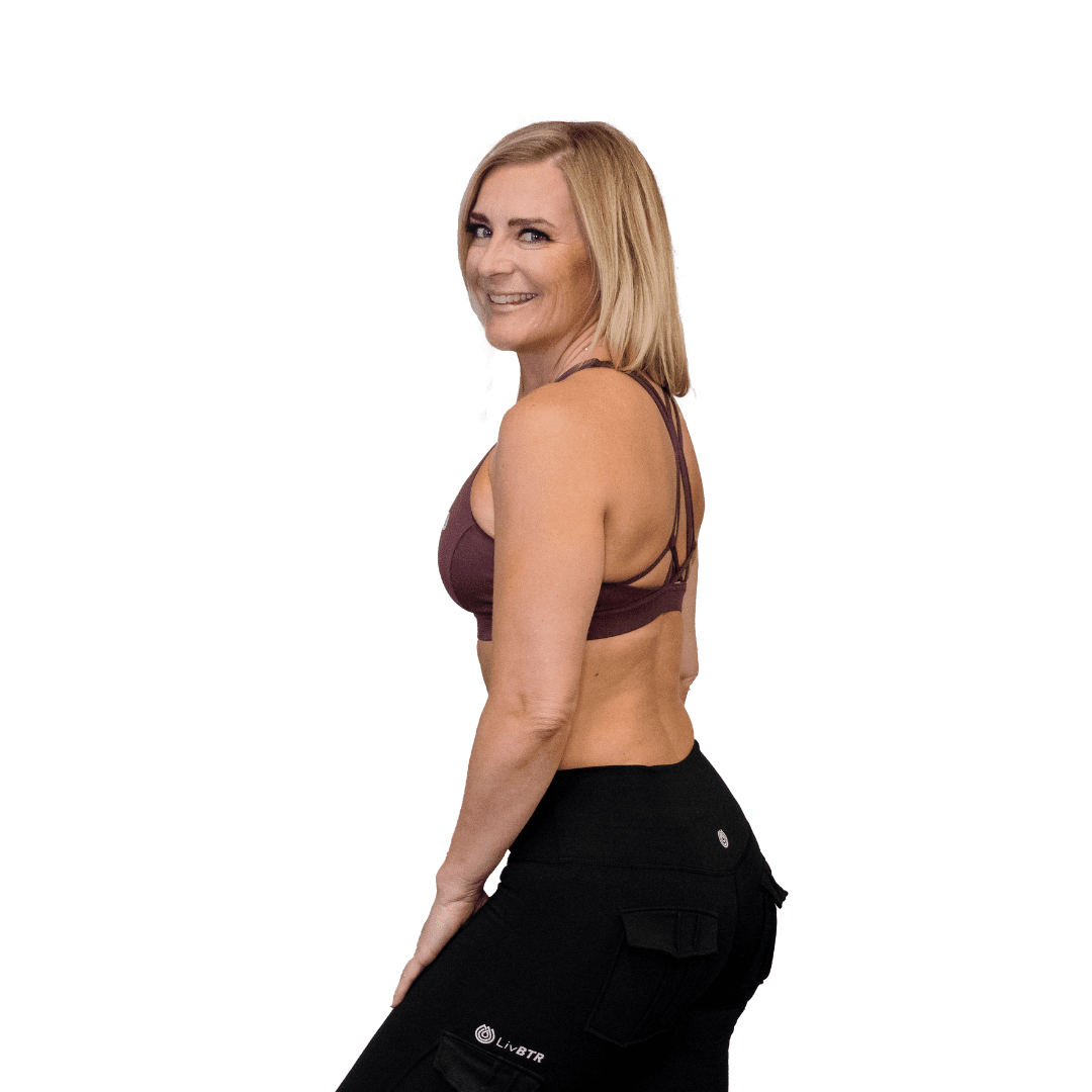 LivBTR You Can & You Will Braided Sports Bra