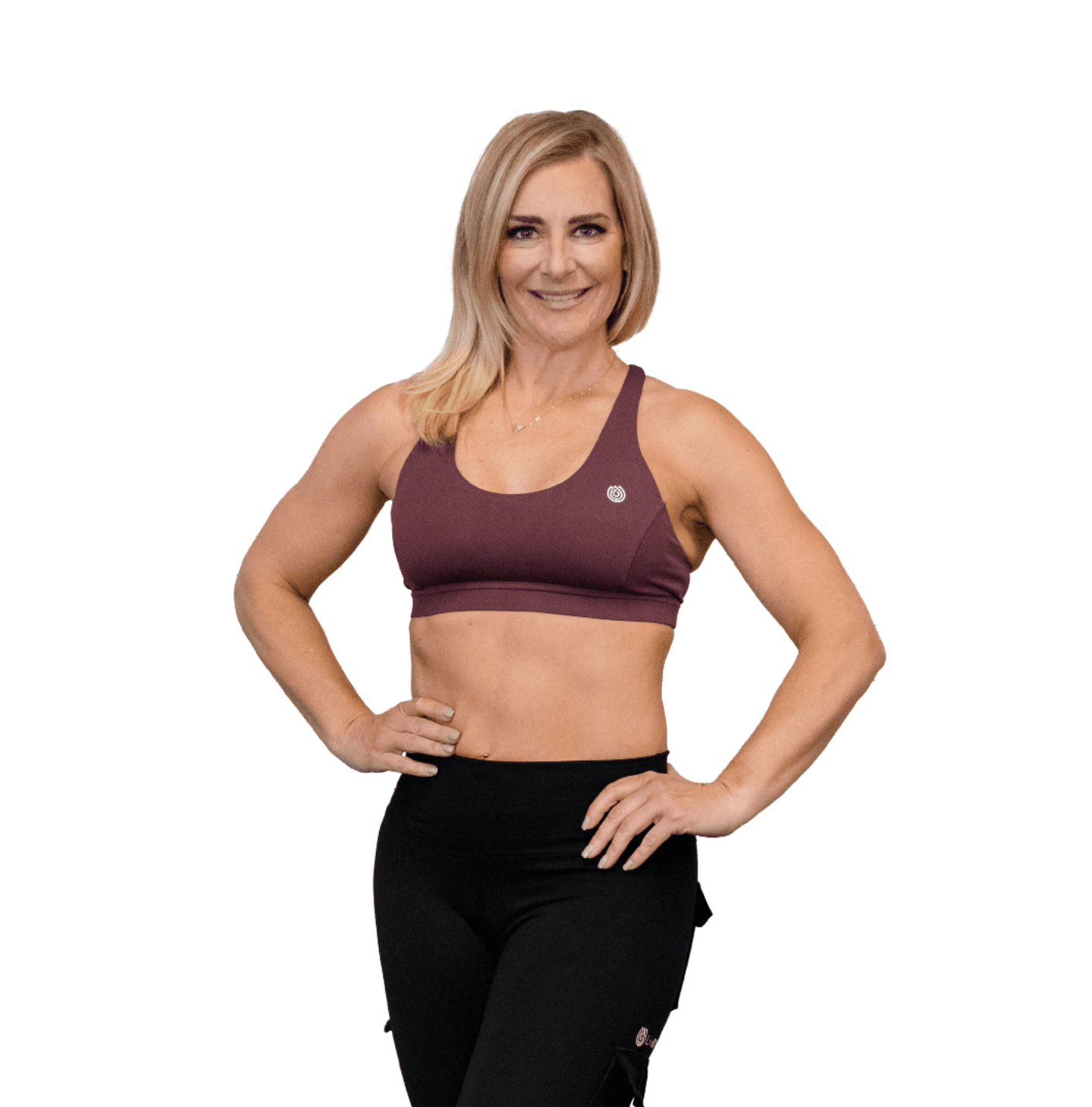 LivBTR You Can & You Will Braided Sports Bra