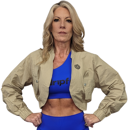 Cloud 9 "Boss Babe" Crop Jacket