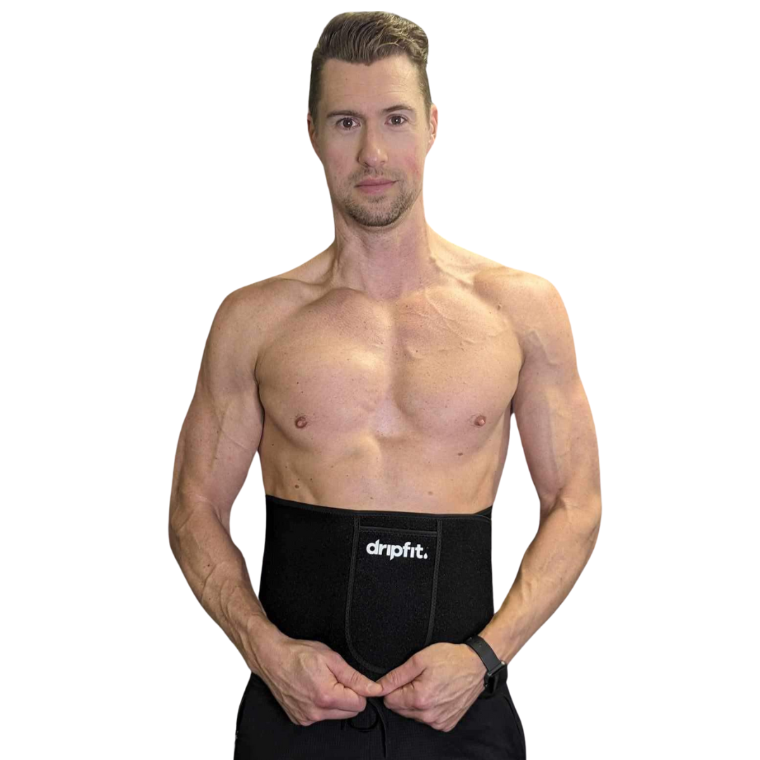 DripFit Sweat Band Silver Ion Waist Band with Pocket