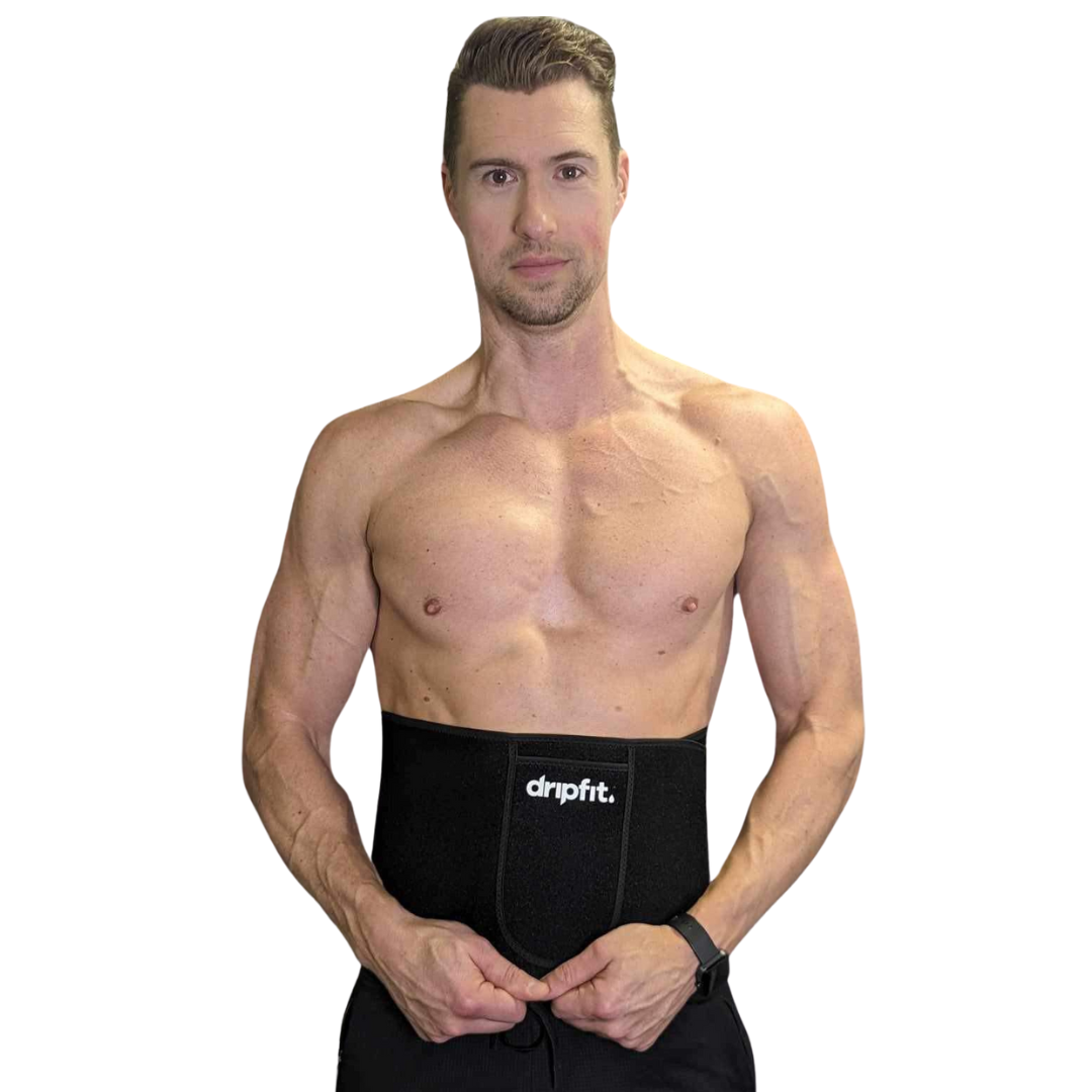 DripFit Sweat Band, Silver Ion Waist Band with Pocket