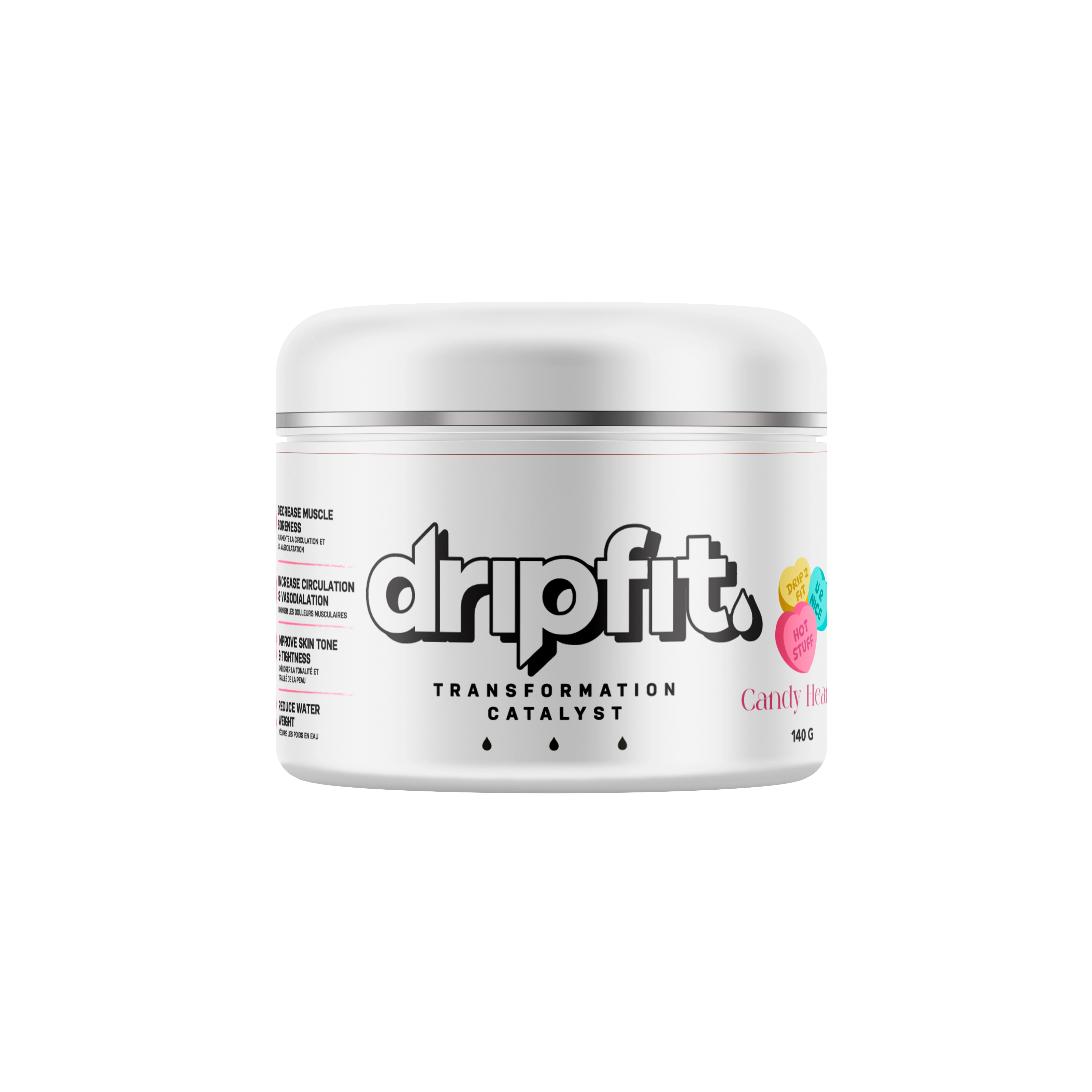 DripFit Limited Edition Candy Hearts 140g