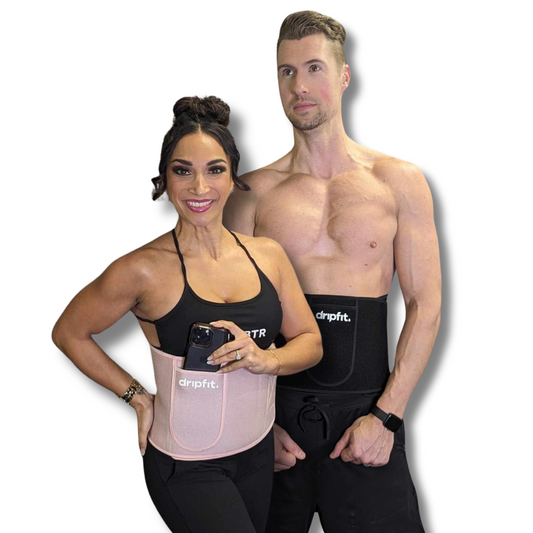 DripFit Sweat Band, Silver Ion Waist Band with Pocket