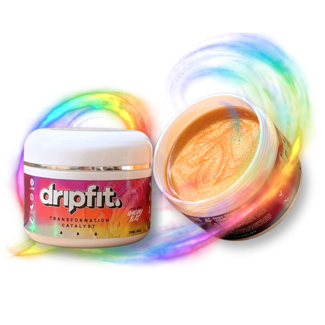 UNICORN 24k GOLD SHIMMER DripFit Transformation Catalyst Cream 6 oz