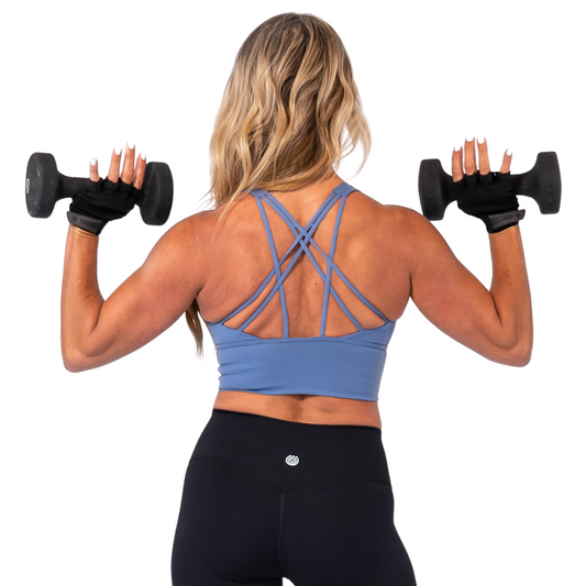 LivBTR Lattice Back Sports Bra