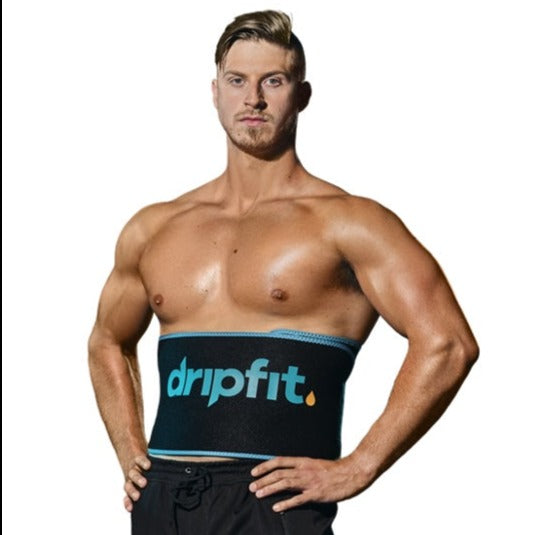 DripFit Sweat Band Waist Band, Blue - Main Image