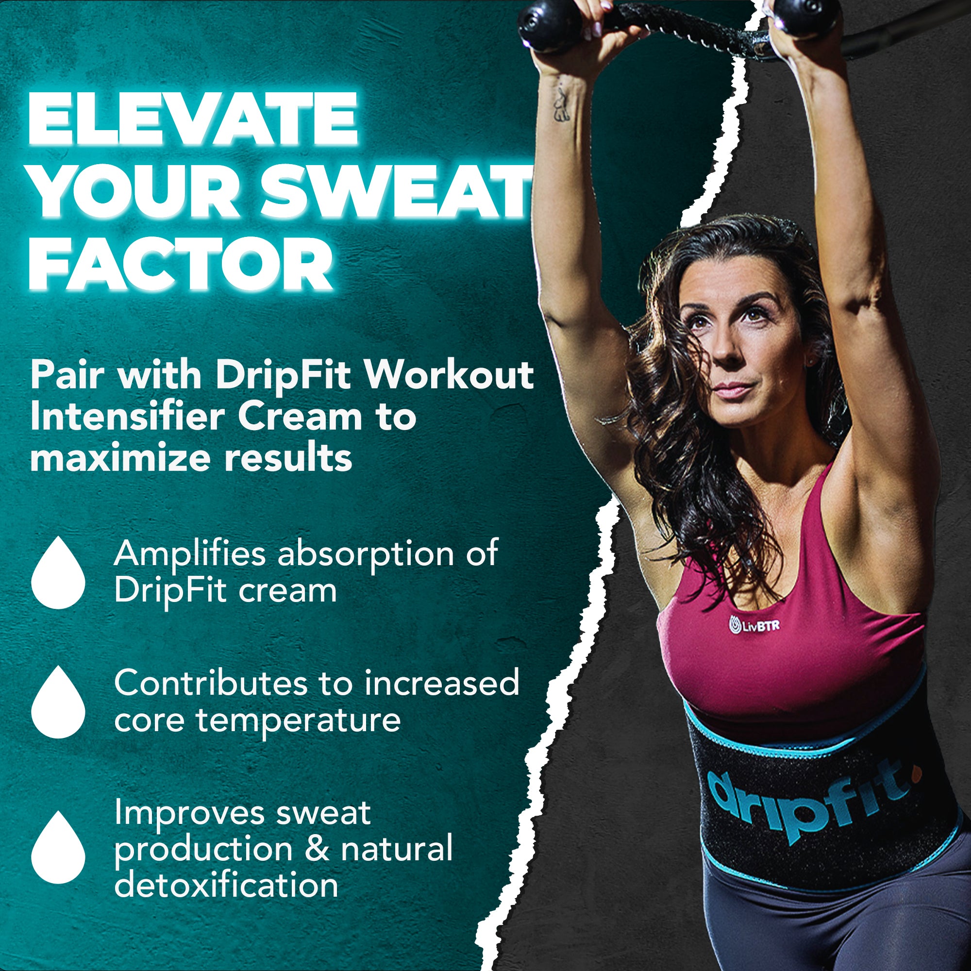 Getfit Drip Sweat Waist Trainer